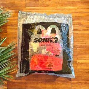 NEW 2022 McDonald’s Sonic the Hedgehog 2 Happy Meal Toy – Toy #5 (Sealed)